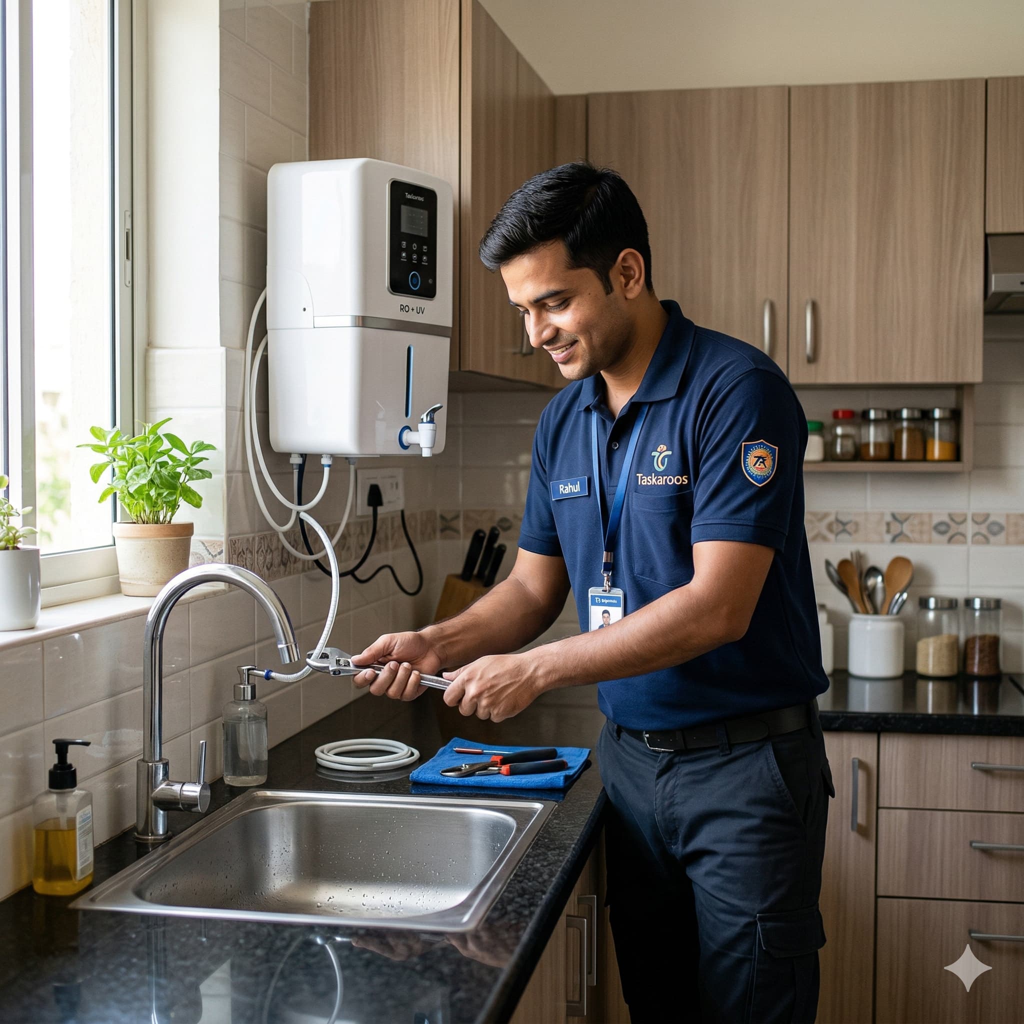 Water purifier installation