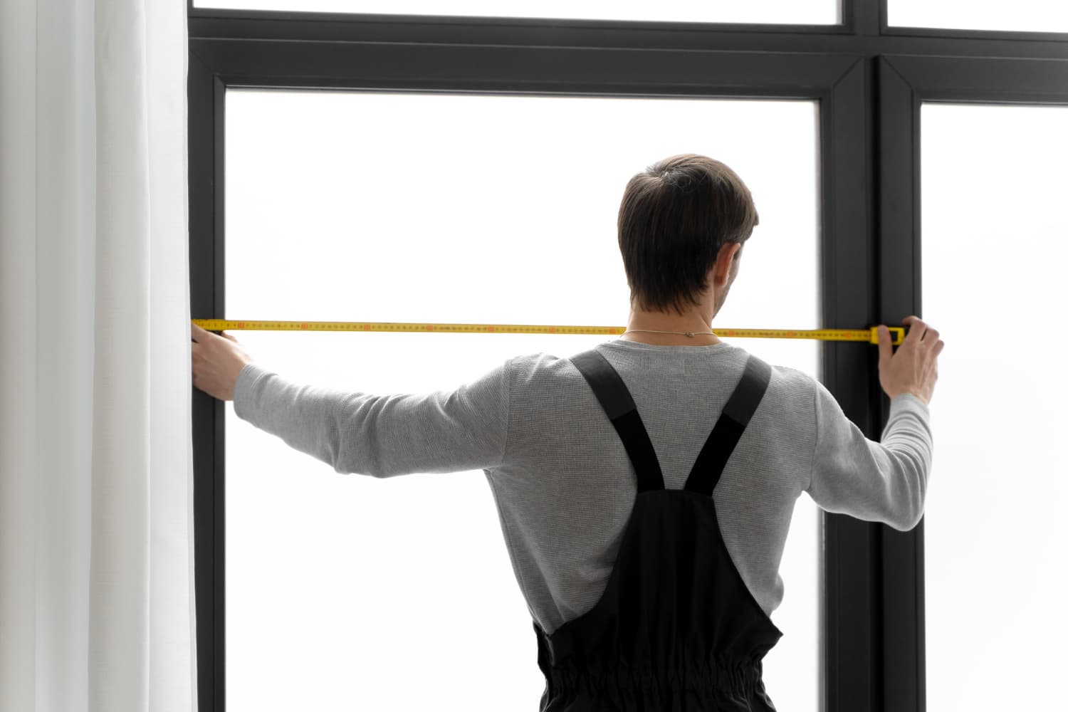 Curtain rod installation