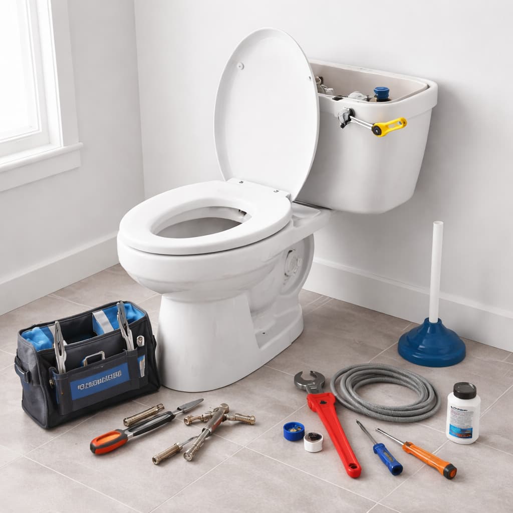 Toilet repair and installation