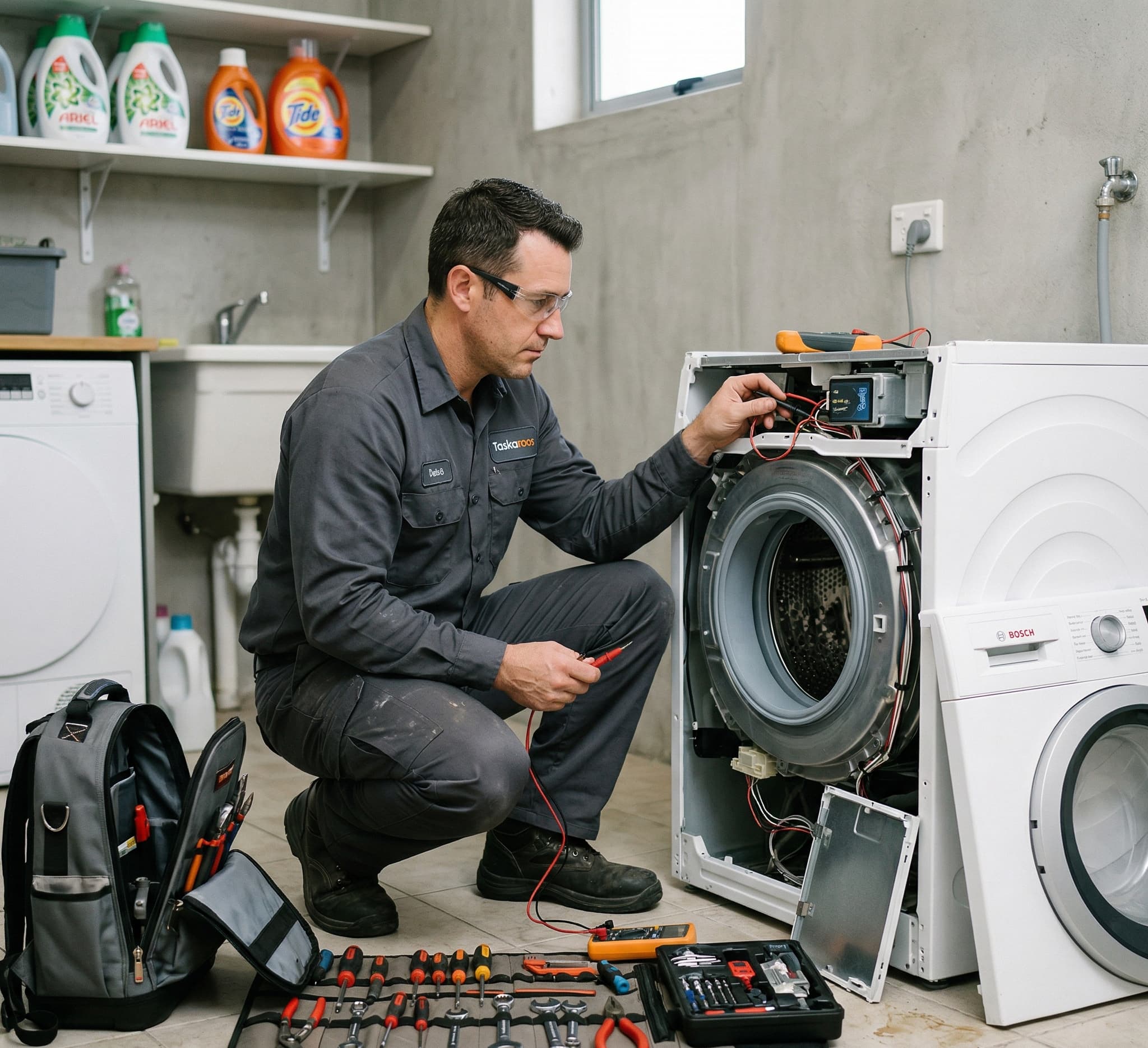 Washing machine repair
